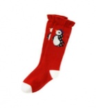 Winter Penguin Knee Socks