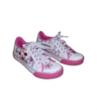 Pink Floral Sneakers