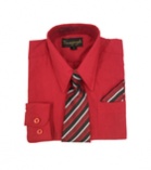 Boys Dress Shirt With Matching Tie