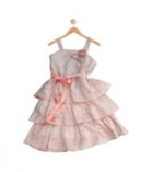 Girl's Pink and White Gingham Dress