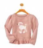 Pink Poodle Dog Sweater