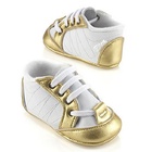 Test Baby Dior Metallic Gold Leather Sneaker