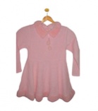 Girl's Pink Corduroy Dress