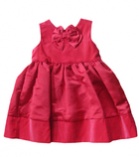Red Dress & Diaper Cover Set