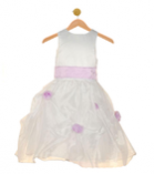 Sophia's Style Lilac Flower Girl Dress