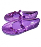Girls  Purple Sparkle Shoes